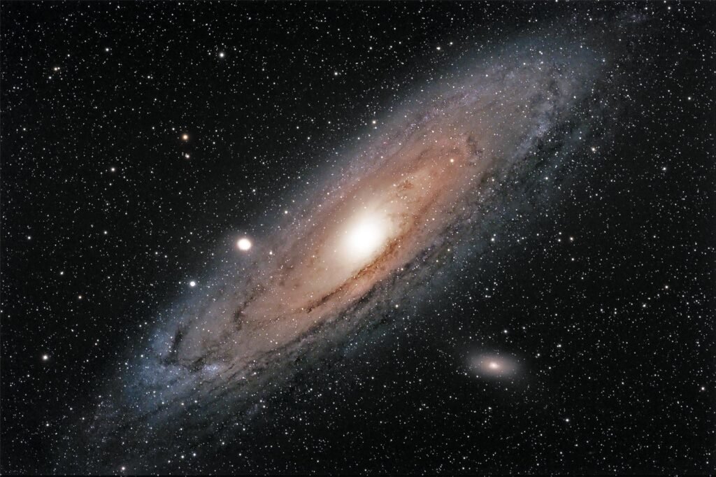 Astrofotografia: galaxia de Andromeda